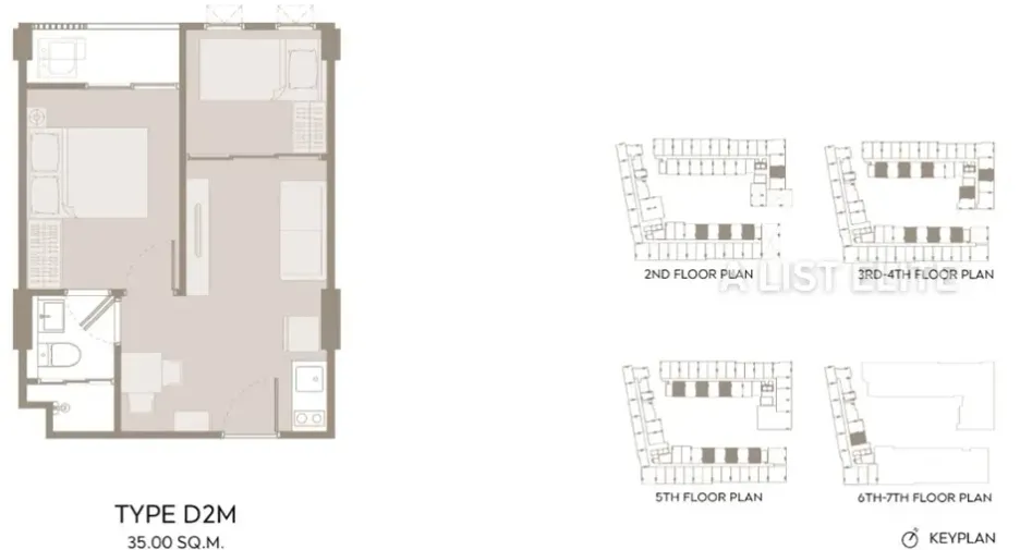 For sale 1 bed condo in Bangkok Yai, Bangkok