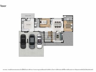 For sale 5 bedrooms house in Lam Luk Ka, Pathum Thani