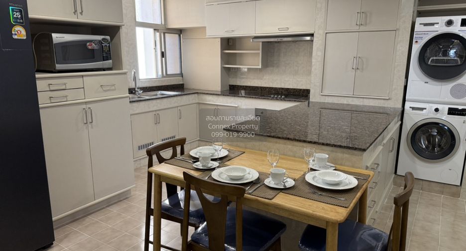 For rent 3 bedrooms condo in Watthana, Bangkok