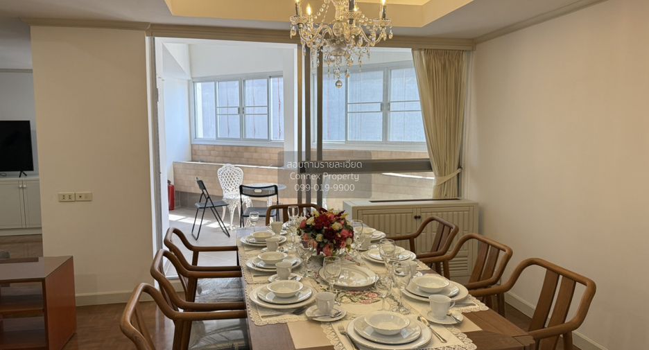 For rent 3 bedrooms condo in Watthana, Bangkok