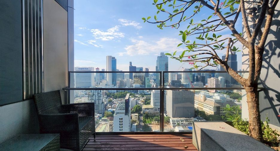 For rent 2 bedrooms condo in Sathon, Bangkok