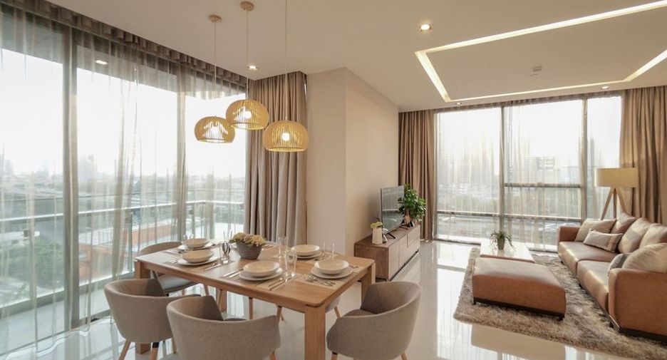 For rent and for sale 2 bedrooms condo in Sathon, Bangkok