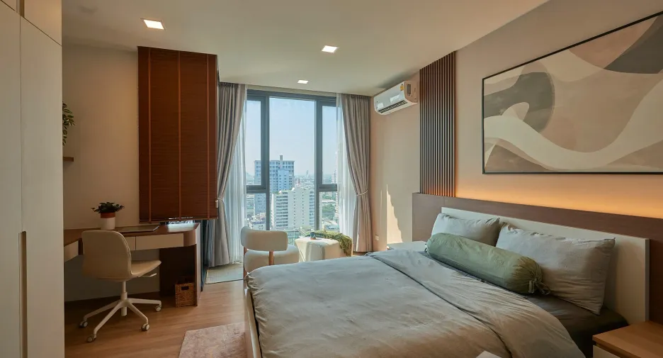 Wohnung zur Miete mit 1 Zimmer in Ratchathewi, Bangkok