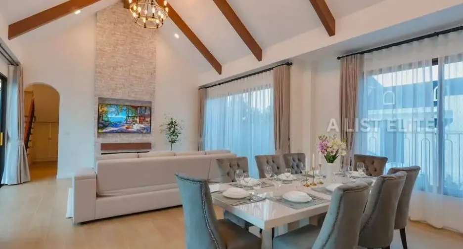 For rent 5 bedrooms house in Bang Lamung, Chonburi