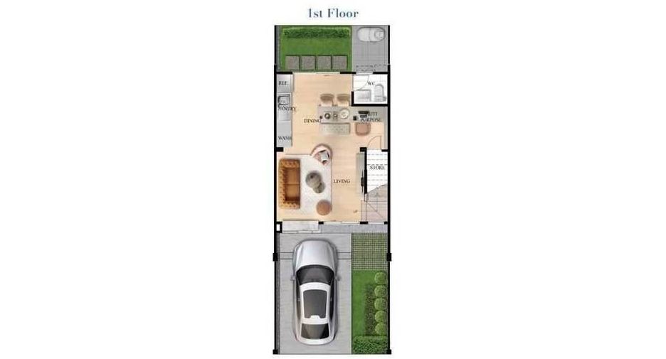 For sale 2 bedrooms house in Prawet, Bangkok