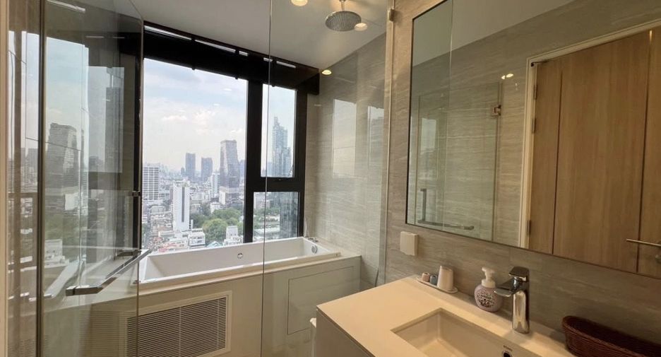 For rent 2 bedrooms condo in Sathon, Bangkok