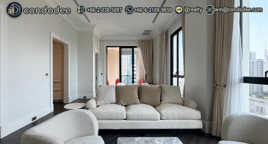 For sale 2 bedrooms condo in Pathum Wan, Bangkok