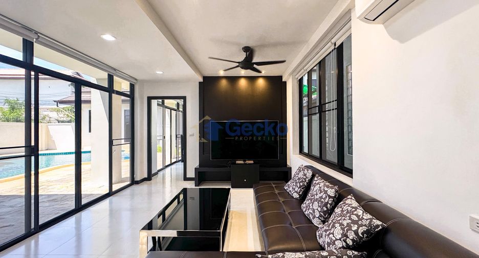 For rent and for sale 4 bedrooms house in Bang Lamung, Chonburi