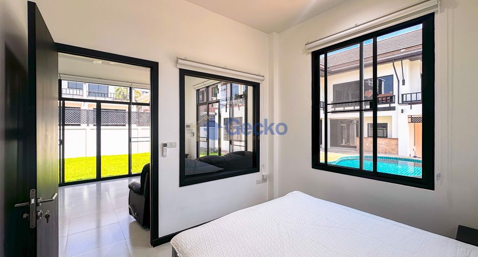 For rent and for sale 4 bedrooms house in Bang Lamung, Chonburi
