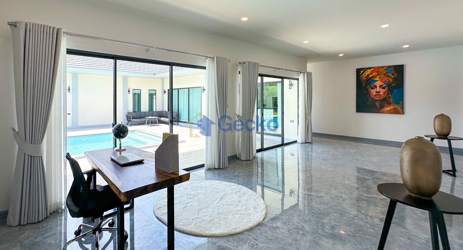 À vendre 4 chambres maison à Bang Lamung, Chonburi