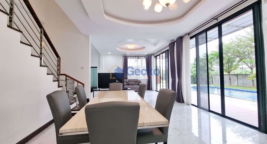 For rent and for sale 3 bedrooms house in Bang Lamung, Chonburi