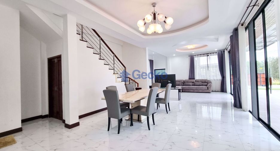 For rent and for sale 3 bedrooms house in Bang Lamung, Chonburi