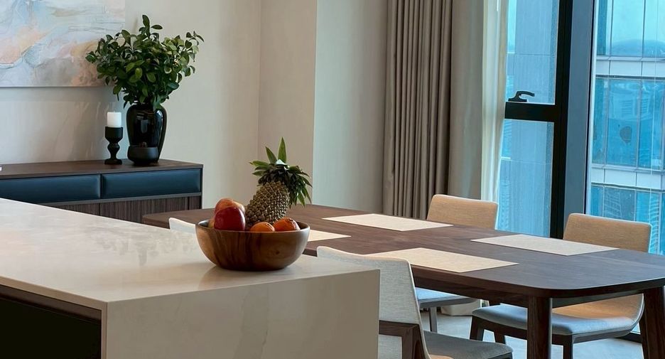 For rent and for sale 2 bedrooms condo in Sathon, Bangkok