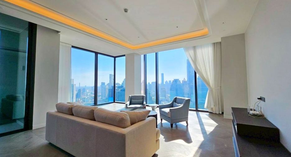 For rent and for sale 3 bedrooms condo in Sathon, Bangkok