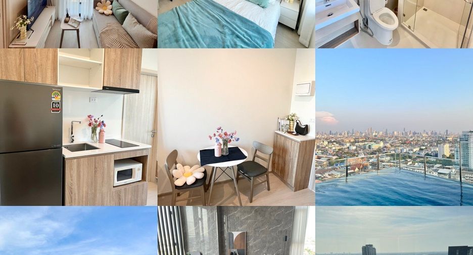 À louer 1 chambre condo à Bangkok Noi, Bangkok