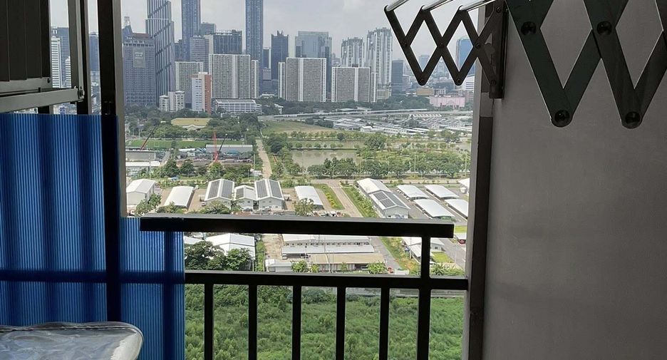 For rent 1 bed condo in Huai Khwang, Bangkok