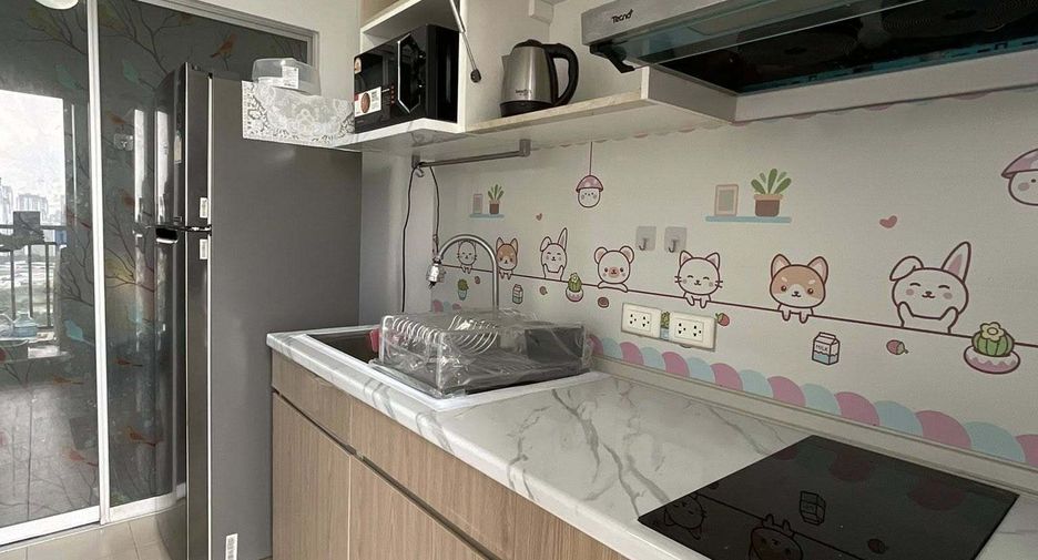 For rent 1 bed condo in Huai Khwang, Bangkok