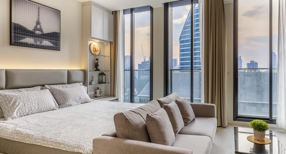 À louer 1 chambre condo à Pathum Wan, Bangkok