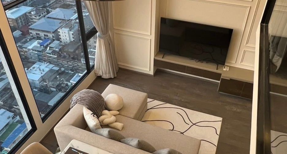 Condo en alquiler de 2 habitaciones en Ratchathewi, Bangkok
