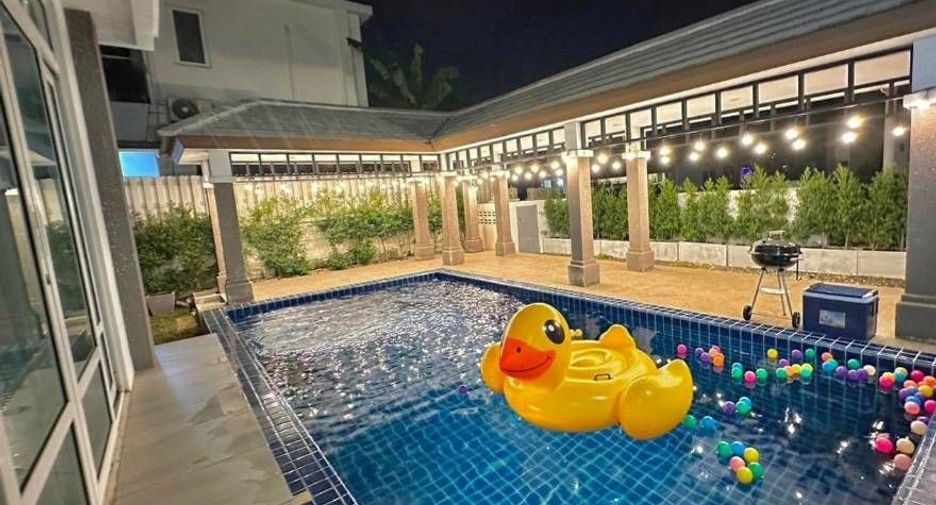 Villa en venta y en alquiler de 4 habitaciones en Bang Lamung, Chonburi