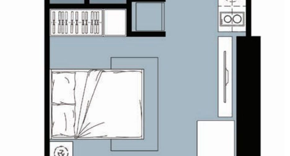 For rent studio condo in Khlong San, Bangkok