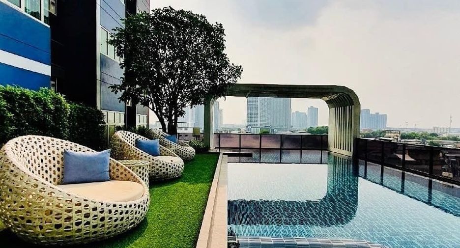 For rent studio condo in Thon Buri, Bangkok