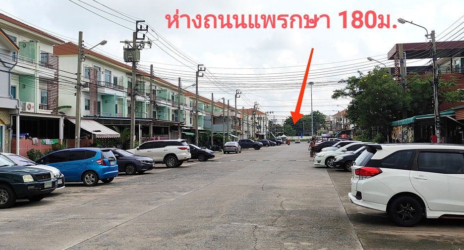 For sale and for rent 3 bedrooms townhouse in Mueang Samut Prakan, Samut Prakan