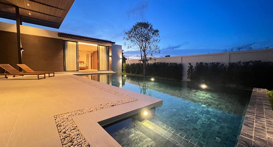 À vendre et à louer 3 chambres villa à Thalang, Phuket