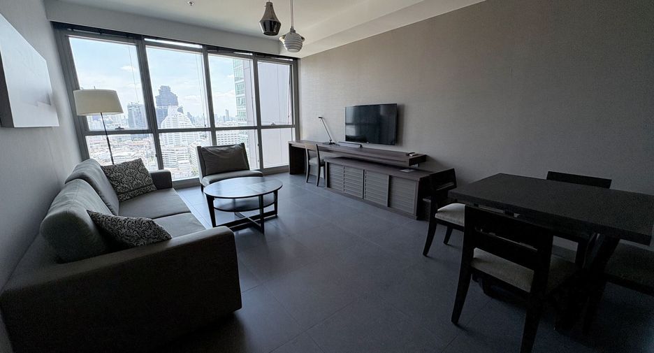 For rent 2 bedrooms condo in Sathon, Bangkok
