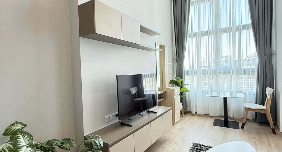 Condo en alquiler de 1 habitaciones en Huai Khwang, Bangkok