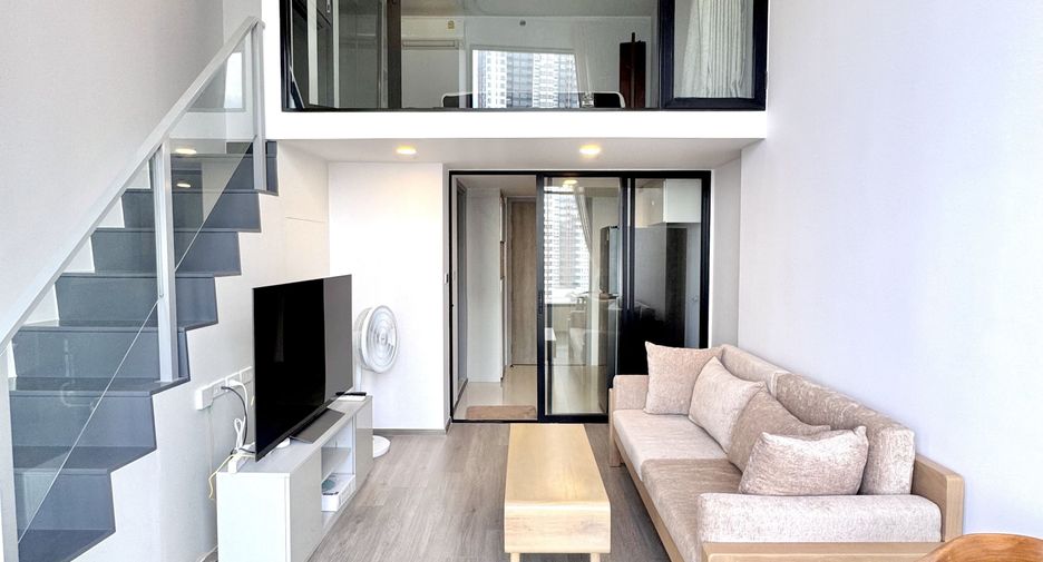 For rent 1 bed condo in Huai Khwang, Bangkok
