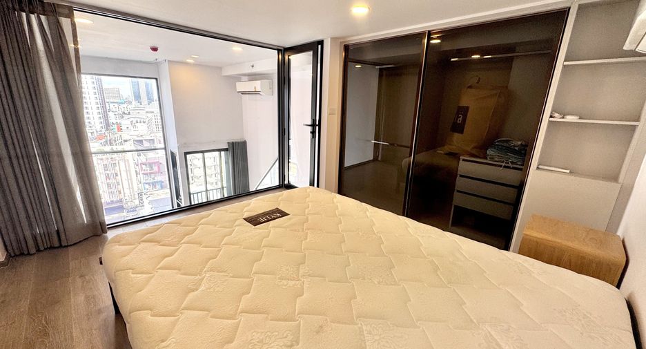 For rent 1 bed condo in Huai Khwang, Bangkok