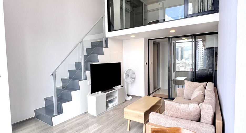 For rent 1 bed condo in Huai Khwang, Bangkok