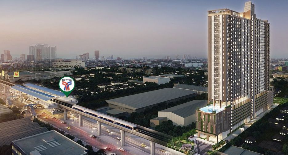 Wohnung zum Kauf mit 1 Zimmer in Mueang Samut Prakan, Samut Prakan