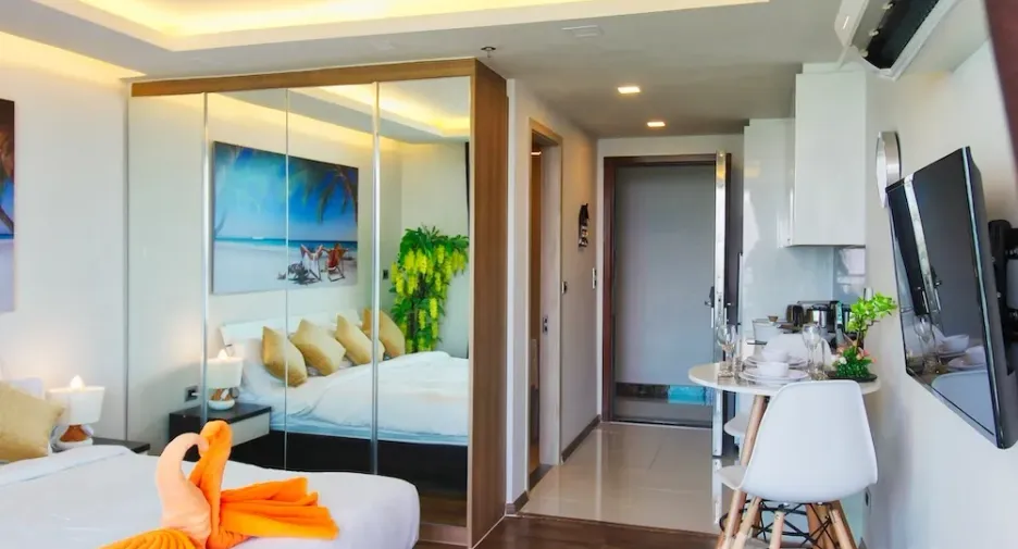 Wohnung zum Kauf und zur Miete mit Studio in Bang Lamung, Chonburi