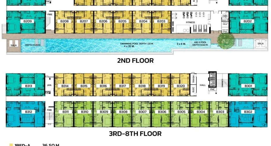 For sale studio condo in Thalang, Phuket
