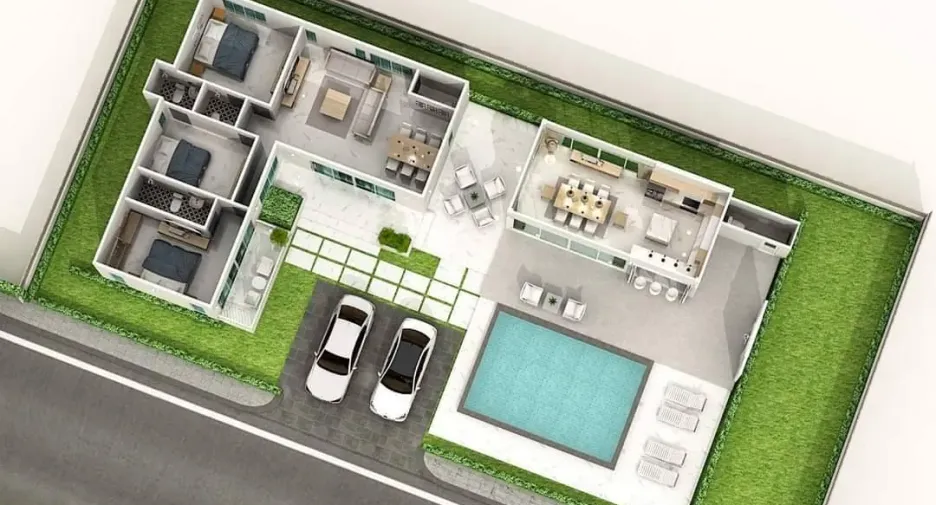 For sale 3 bedrooms villa in Hua Hin, Prachuap Khiri Khan