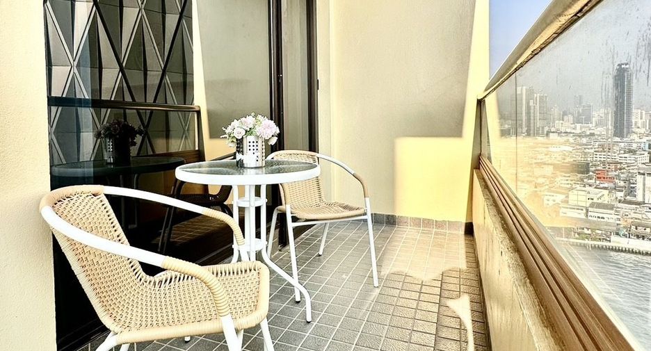 For sale and for rent 1 bed condo in Khlong San, Bangkok
