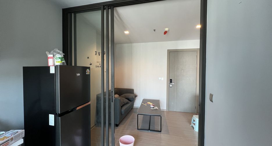 For rent 1 bed condo in Huai Khwang, Bangkok