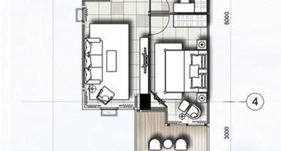 For sale 2 ベッドルーム condo in Cha Am, Phetchaburi