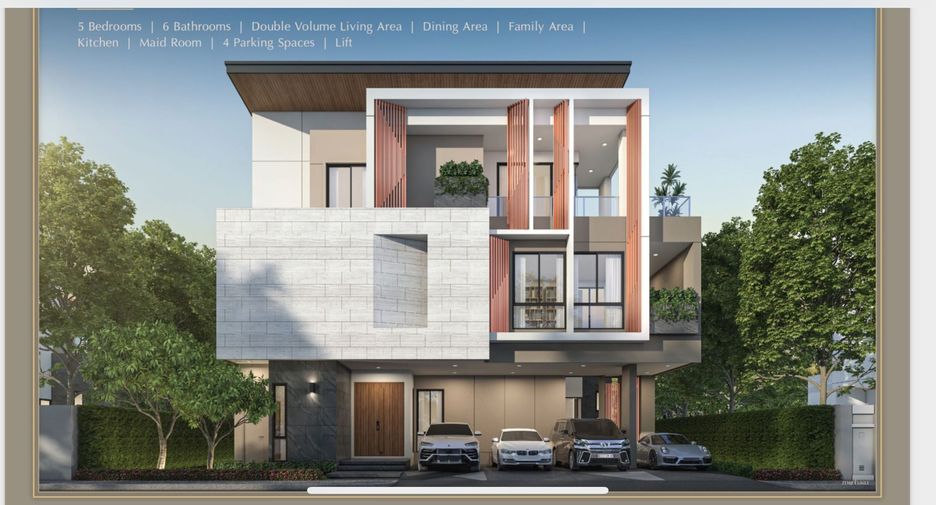 For rent 5 bedrooms house in Suan Luang, Bangkok