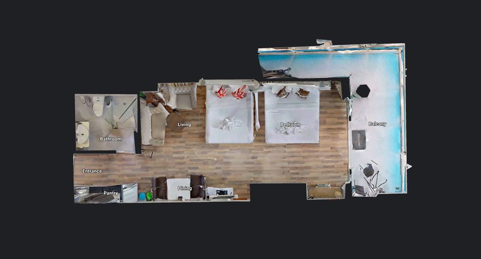 For rent studio condo in Hua Hin, Prachuap Khiri Khan