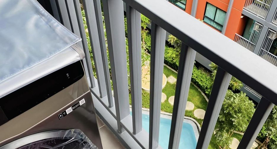 For rent 1 bed condo in Bang Kapi, Bangkok