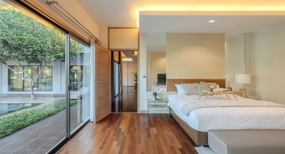 Villa en alquiler de 3 habitaciones en Bang Lamung, Chonburi