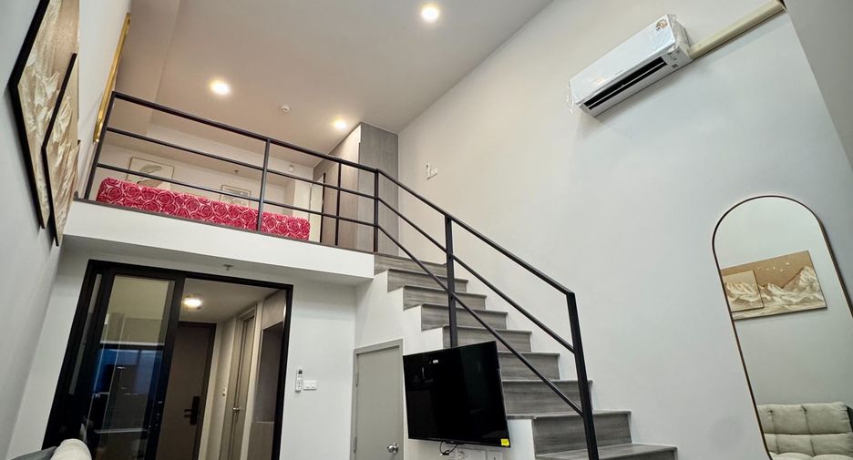 For rent studio condo in Bang Kapi, Bangkok