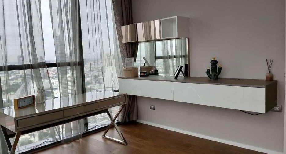For rent 2 bedrooms condo in Sathon, Bangkok