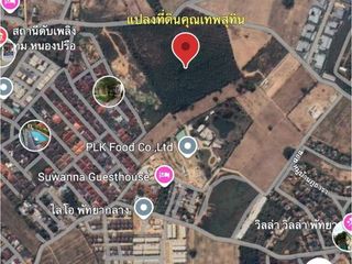 À vendre terrain à Bang Lamung, Chonburi