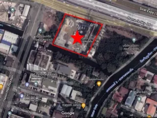 For sale land in Huai Khwang, Bangkok