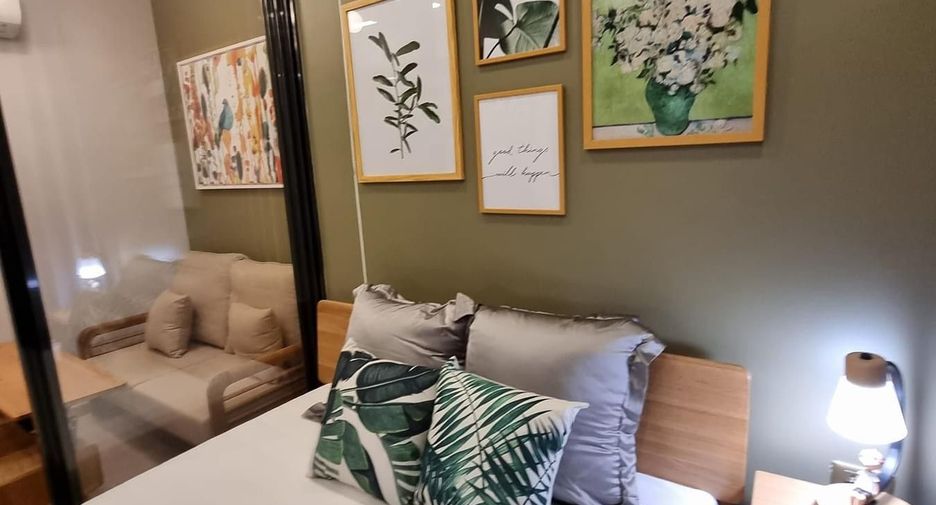 For rent studio condo in Huai Khwang, Bangkok