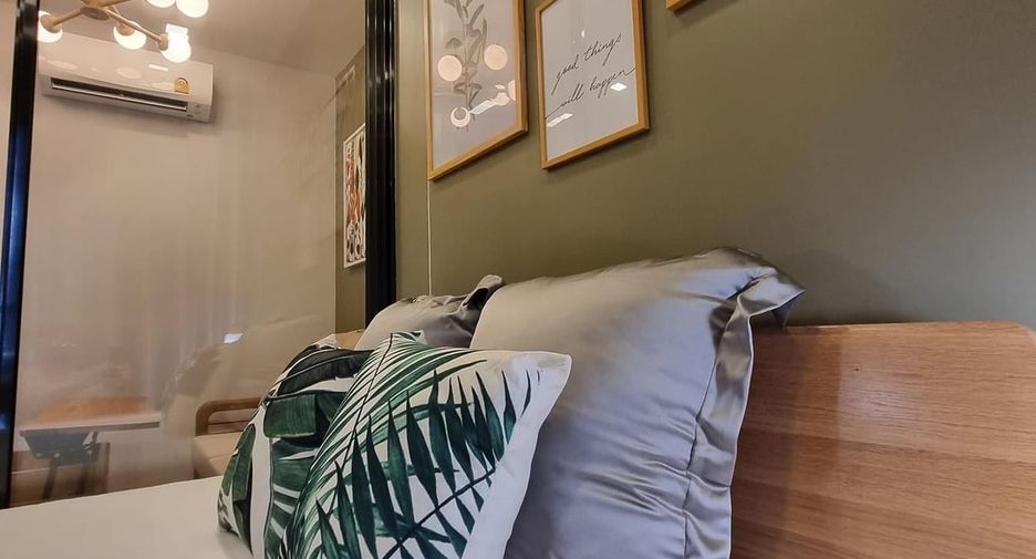 For rent studio condo in Huai Khwang, Bangkok